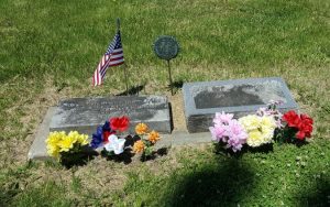 Veteran's Grave on Memorial Day